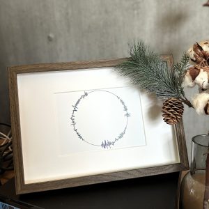 Akimirkų ratas 40x50cm